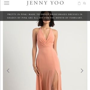 Bridesmaid dress Jenny Yoo Sedona Sunset
